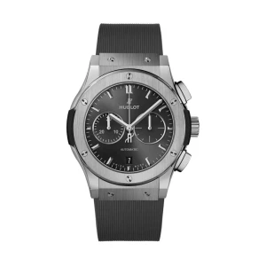 W.KRUK ZEGAREK HUBLOT CLASSIC FUSION RACING GREY CHRONOGRAPH TITANIUM