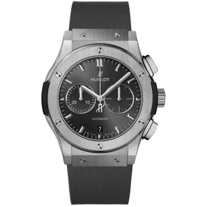 W.KRUK ZEGAREK HUBLOT CLASSIC FUSION RACING GREY CHRONOGRAPH TITANIUM