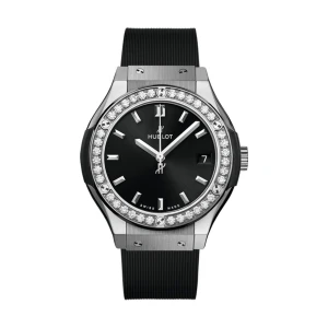 W.KRUK ZEGAREK HUBLOT CLASSIC FUSION TITANIUM DIAMONDS