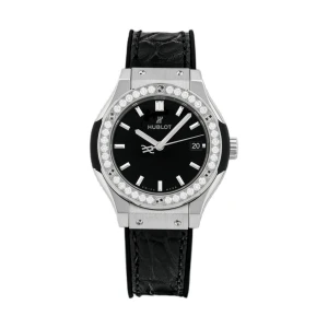 W.KRUK ZEGAREK HUBLOT CLASSIC FUSION TITANIUM DIAMONDS