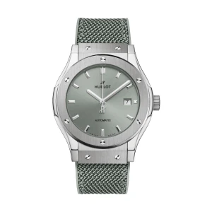 W.KRUK ZEGAREK HUBLOT CLASSIC FUSION TITANIUM SAGE GREEN