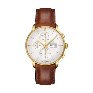 W.KRUK ZEGAREK JUNGHANS MEISTER CHRONOSCOPE DATE ENGLISH