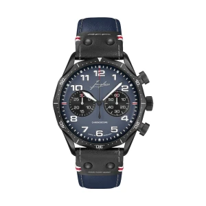 W.KRUK ZEGAREK JUNGHANS MEISTER PILOT CHRONOSCOPE