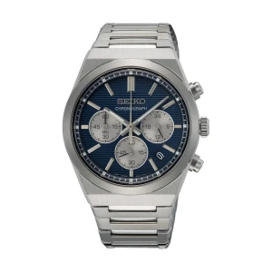 W.KRUK ZEGAREK SEIKO CLASSIC QUARTZ CHRONOGRAPH