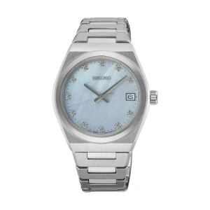 W.KRUK ZEGAREK SEIKO CLASSIC QUARTZ DIAMONDS