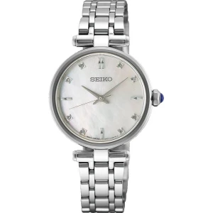 W.KRUK ZEGAREK SEIKO CLASSIC QUARTZ DIAMONDS