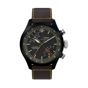 W.KRUK ZEGAREK TIMEX WATERBURY ACE FLY-BACK CHRONOGRAPH