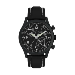 W.KRUK ZEGAREK TIMEX WATERBURY TRADITIONAL FLY BACK CHRONOGRAPH