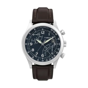W.KRUK ZEGAREK TIMEX WATERBURY TRADITIONAL FLY BACK CHRONOGRAPH
