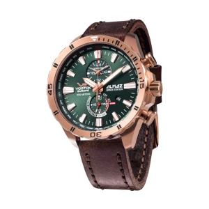 W.KRUK ZEGAREK VOSTOK EUROPE ALMAZ SPACE STATION WORLD TIMER