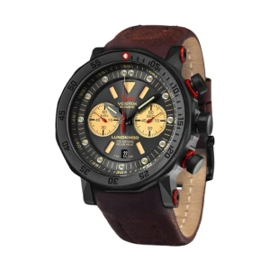 W.KRUK ZEGAREK VOSTOK EUROPE LUNOKHOD-2 CHRONO