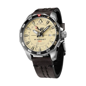 W.KRUK ZEGAREK VOSTOK EUROPE ROCKET N-1 AUTOMATIC GMT