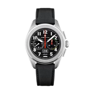 W.KRUK ZEGAREK ZENITH PILOT BIG DATE FLYBACK CHRONOGRAPH