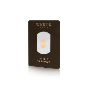 Zdjęcie produktu W.KRUK Złota blaszka 1, 5 g