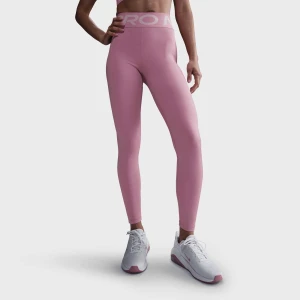 W NP SCULPT DF HR TIGHT elemental pink/white, markiNike, Legginsy, w kolorze różowy, rozmiar: