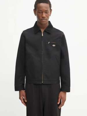 Wacko Maria kurtka bawełniana DICKIES / WORK JACKET kolor czarny przejściowa 25SS-WMO-DC01