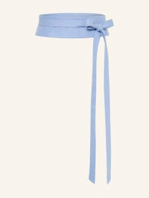 Waldorff Pasek Wiązany Z Lnu blau