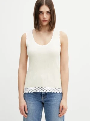 Wales Bonner Alice top damski z bawełny