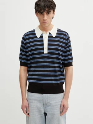 Wales Bonner Breeze polo wełniane męskie