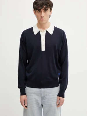 Wales Bonner Henry longsleeve męski wełniany