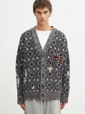 Wales Bonner kardigan wełniany Sibling Cardigan