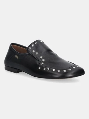 Wales Bonner mokasyny skórzane Studded Slipper