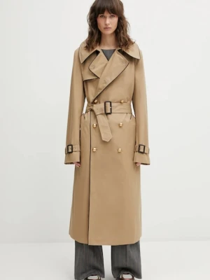 Wales Bonner płaszcz bawełniany Gates Crombie Coat