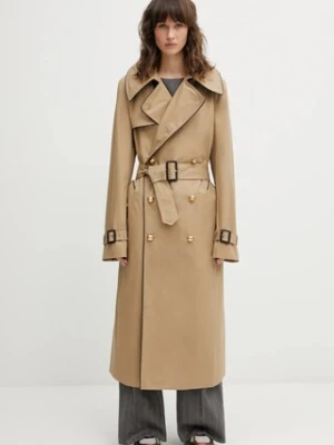 Wales Bonner płaszcz bawełniany Gates Crombie Coat