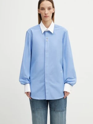 Wales Bonner Portrait koszula damska bawełniana