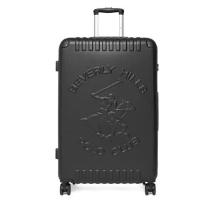 Walizka duża Beverly Hills Polo Club CEO-BHPC-L-001-08-BLACK Czarny