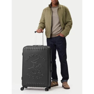 Walizka duża Beverly Hills Polo Club CEO-BHPC-L-001-08-BLACK Czarny