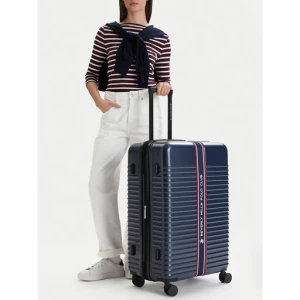 Walizka duża Beverly Hills Polo Club CEO-BHPC-L-006-08-NAVY Granatowy