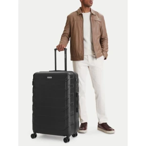 Walizka duża GINO ROSSI CEO-GIN-L-001-05-BLACK-2 Czarny