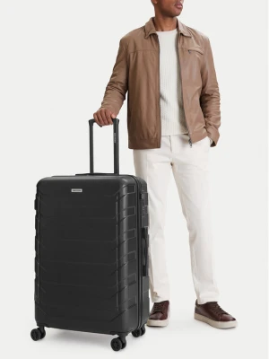 Walizka duża GINO ROSSI CEO-GIN-L-001-05-BLACK-2 Czarny
