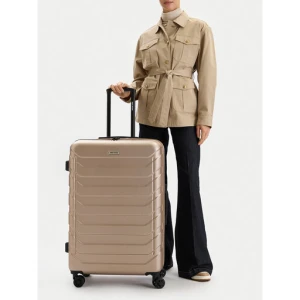 Walizka duża GINO ROSSI CEO-GIN-L-002-05-GOLD Złoty