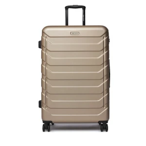 Walizka duża Gino Rossi GIN-L-002-05-GOLD Złoty