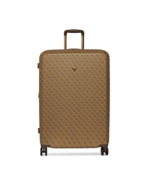 Walizka duża Guess Latona Travel TWHK92 11988 Beżowy ciemny