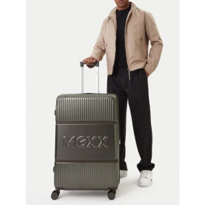 Walizka duża MEXX CEO-MEXX-037-L-SILVER Srebrny