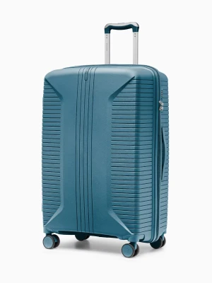 Walizka duża na kółkach z polipropylenu morska Puccini