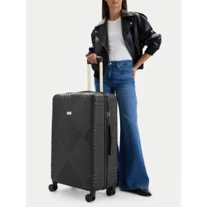 Walizka duża Nine West CEO-NW-L-001-09 BLACK Czarny