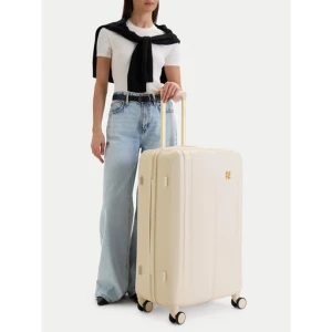 Walizka duża Nine West CEO-NW-L-004-09 PINK Écru