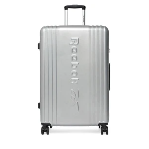 Walizka duża Reebok CEOWB-RBK-WAL-003-07-CCC-L Srebrny