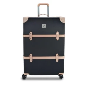 Walizka duża Semi Line T5671-4 Czarny