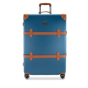 Walizka duża Semi Line T5672-4 Granatowy