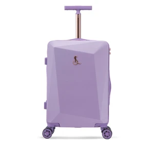 Walizka duża Semi Line T5914-3 Fioletowy