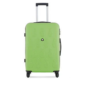 Walizka duża Semi Line T5949-3 Zielony