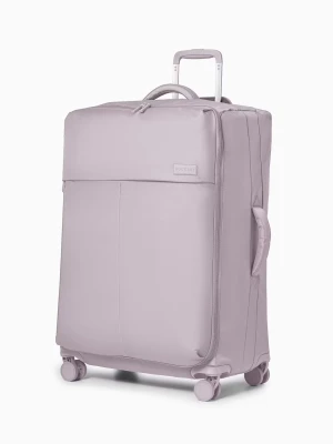 Walizka duża z nylonu różowa Puccini