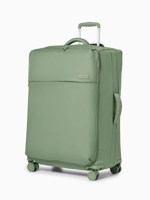 Walizka duża z nylonu zielona Puccini