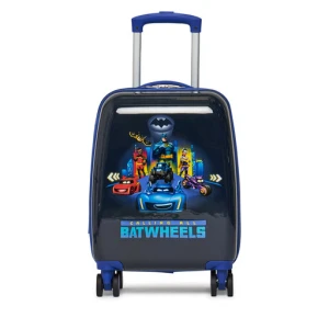Walizka dziecięca BATWHEELS ACCCS-SS25-243WBBW Granatowy