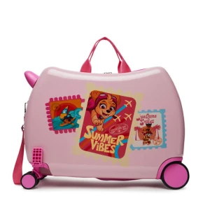 Walizka dziecięca Paw Patrol ACCCS-SS25-346PAW-S Różowy